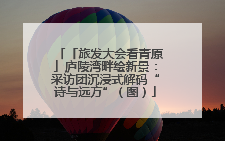 「旅发大会看青原」庐陵湾畔绘新景：采访团沉浸式解码“诗与远方”（图）