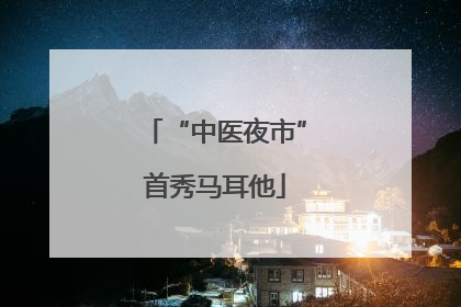 “中医夜市”首秀马耳他