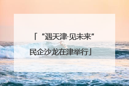 “遇天津·见未来”民企沙龙在津举行
