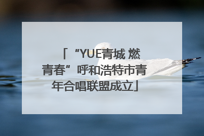 “YUE青城 燃青春”呼和浩特市青年合唱联盟成立