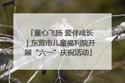 童心飞扬 爱伴成长｜东营市儿童福利院开展“六一”庆祝活动