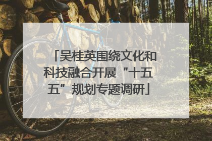吴桂英围绕文化和科技融合开展“十五五”规划专题调研