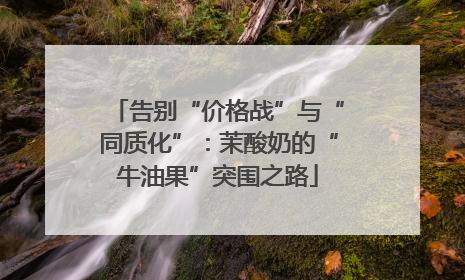 告别“价格战”与“同质化”：茉酸奶的“牛油果”突围之路
