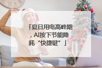 夏日用电高峰期，AI按下节能降耗“快捷键”