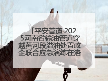 平安管道·2025河南省输油管道穿越黄河段溢油处置政企联合应急演练在洛阳孟津举办