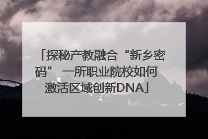探秘产教融合“新乡密码” 一所职业院校如何激活区域创新DNA