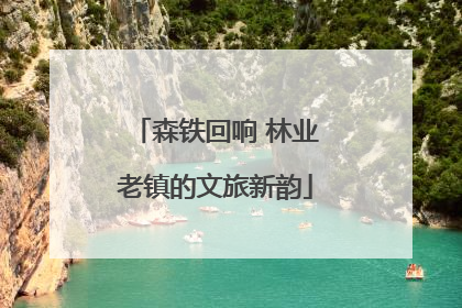 森铁回响 林业老镇的文旅新韵