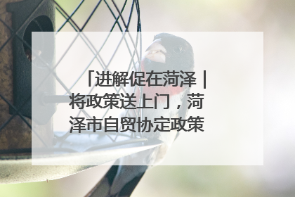进解促在菏泽｜将政策送上门，菏泽市自贸协定政策专题宣讲会召开