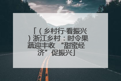 （乡村行·看振兴）浙江乡村：时令果蔬迎丰收 “甜蜜经济”促振兴