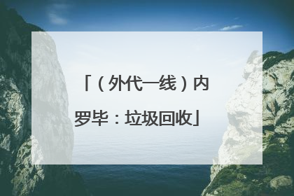 （外代一线）内罗毕：垃圾回收