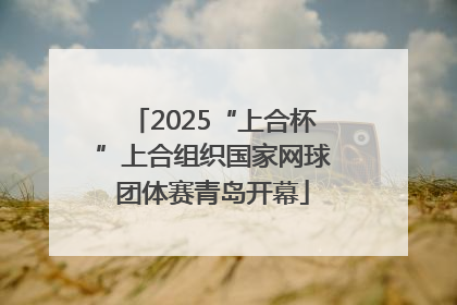 2025“上合杯”上合组织国家网球团体赛青岛开幕